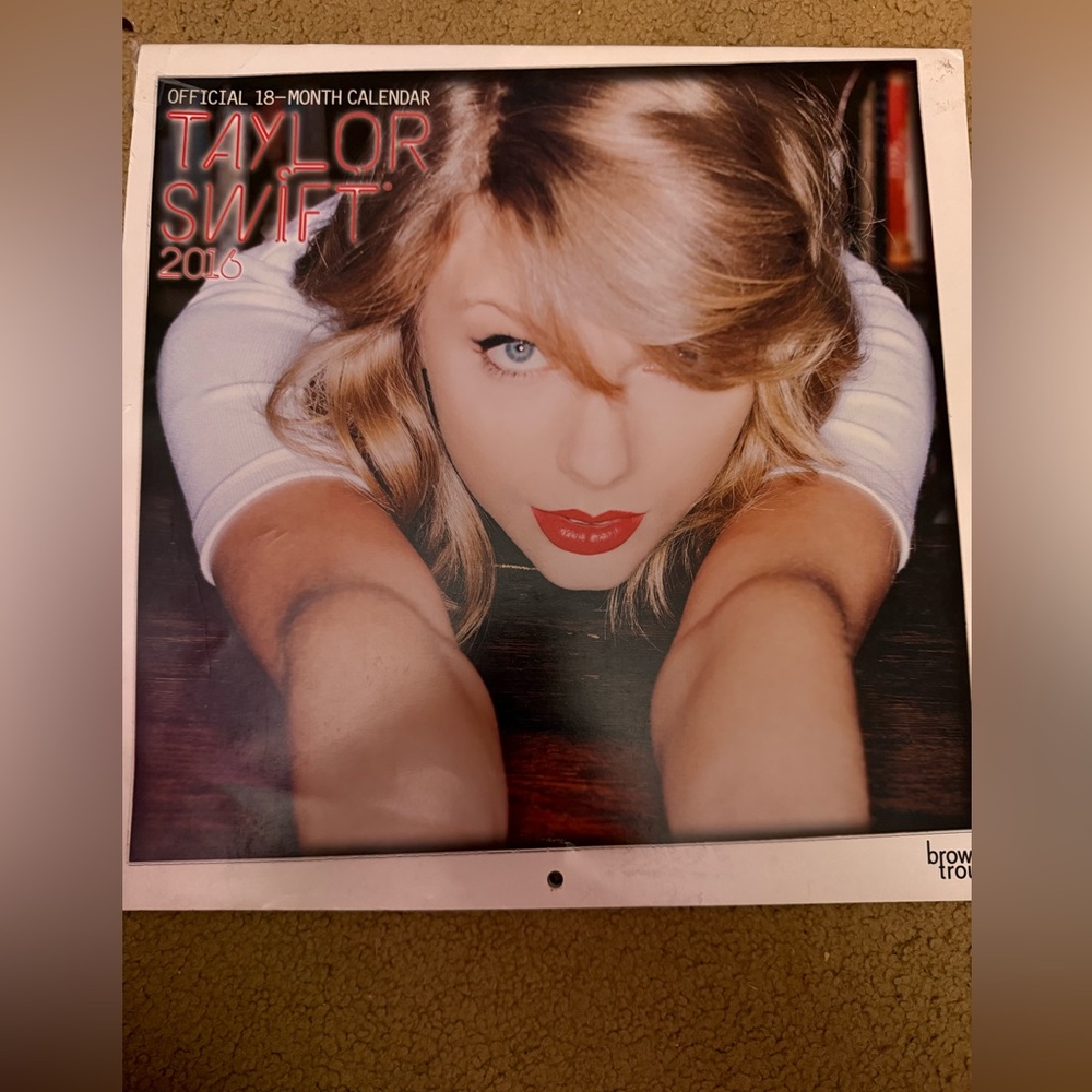 Taylor Swift 2016 Calendar